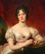 Sir Thomas Lawrence Portrait of Mary Anne Bloxam oil on canvas